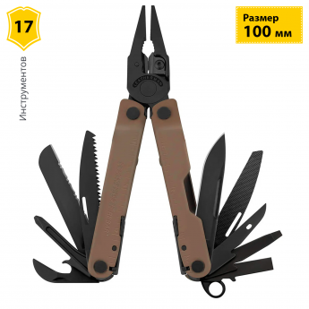 Мультитул LEATHERMAN REBAR COYOTE 832406 с нейлоновым чехлом Мультитул LEATHERMAN REBAR COYOTE 832406 с нейлоновым чехлом