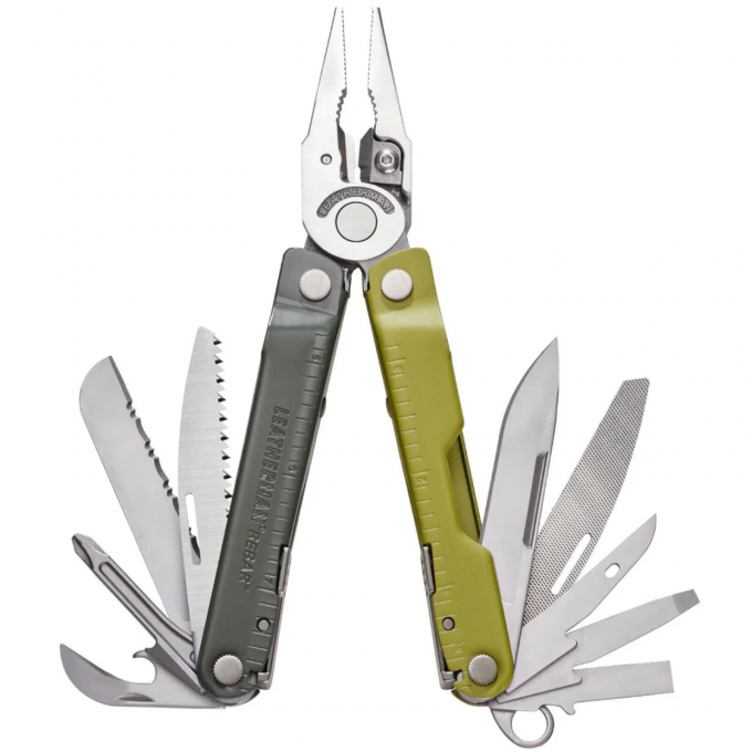Мультитул LEATHERMAN REBAR MOSSY SLATE 833315